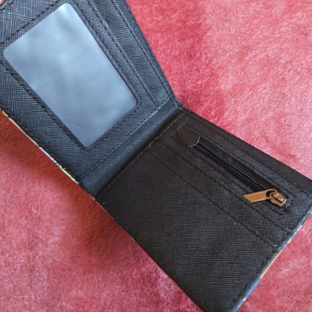 New one piece anime manga leather wallet